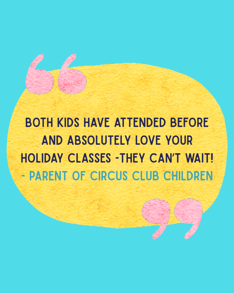 circus club testimonial