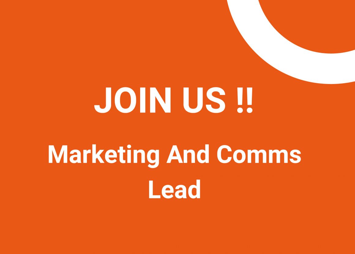 Marketing And Comms Lead