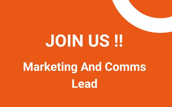 Marketing And Comms Lead