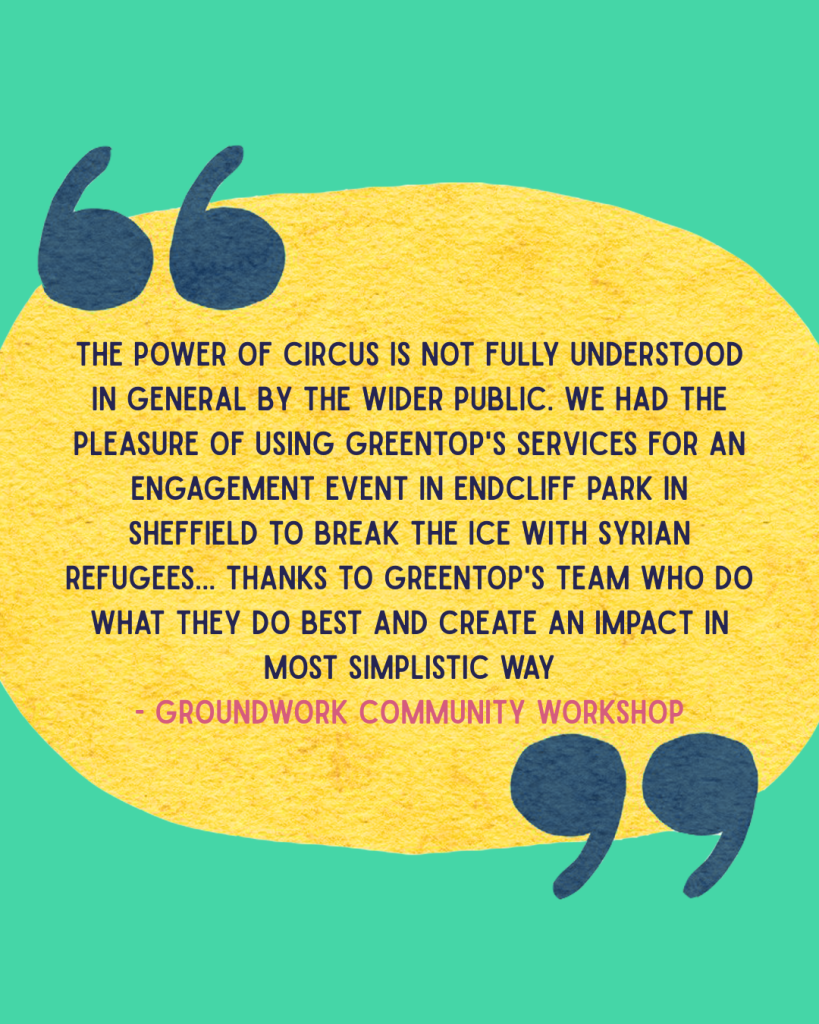 community workshop testimonial