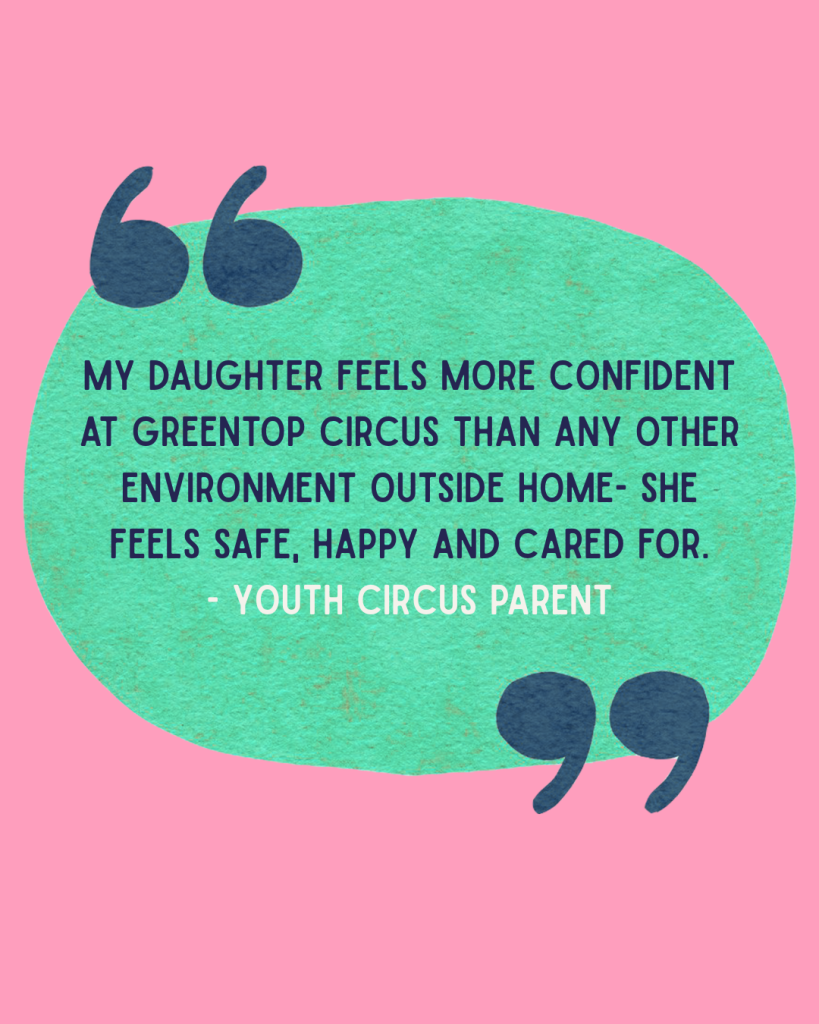 youth circus testimonial